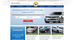 Desktop Screenshot of gov-auctions.org