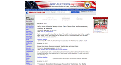Desktop Screenshot of cars.gov-auctions.org