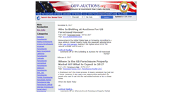 Desktop Screenshot of foreclosures.gov-auctions.org